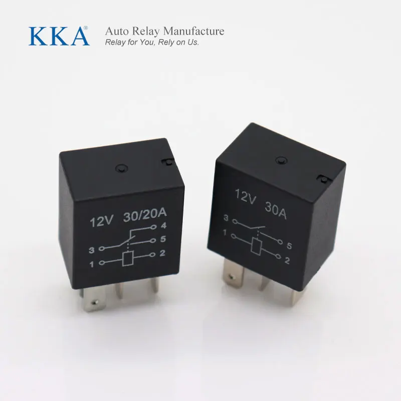KKA-M3 30A автомобильное мини-реле 12V 4pin Анти-Вор для автомобиля Авто 1 ч