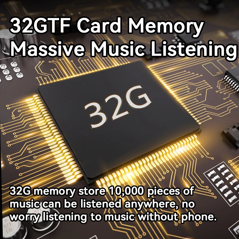 Cheap Wholesale Open Memory card 32G earphones best bone conduction Bluetooth headphones