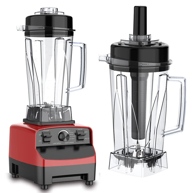 800W Home Appliances High Speed Blenders 2L PC unbreakable Jar Food Mixers System Kitchen Fruit Cutter Squeezer Silent Blender