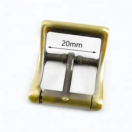 Meetee KY709 20mm Leather Craft Hardware Accessories DIY Curved Belt  Bag Strap Backpack Webbing Garment Adjust Clasp Pin Buckle
