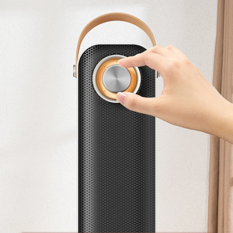 2000W Electric Heater Fans Mini Ceramic PTC Heating Portable Table Cooler Camping Winter Heating Easy Bedroom Freestanding