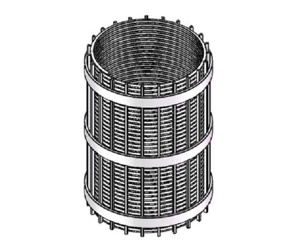 Reversed roll screen