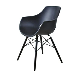 Supplier Wholesale Factory Price Furniture Armchair Restaurant Plastic Dining Chair