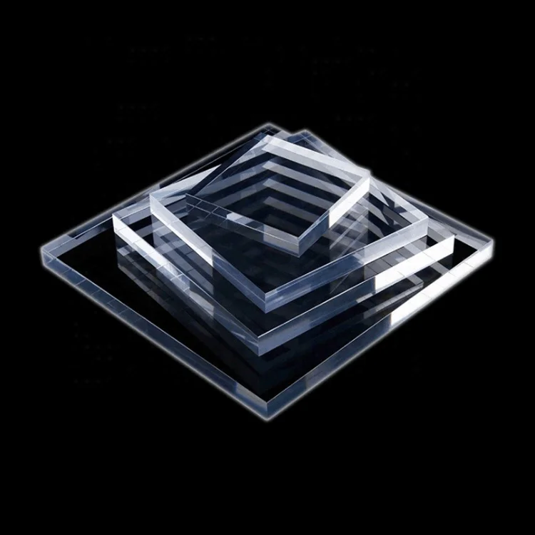 Shanghai Factory Supply Custom Transparent Plastic PC Acrylic PMMA Parts Laser Cutting Service
