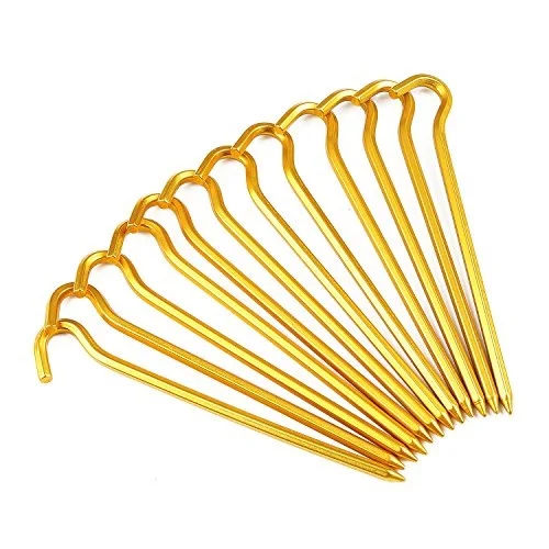 tent pegs camping tent accessory metal material light stake