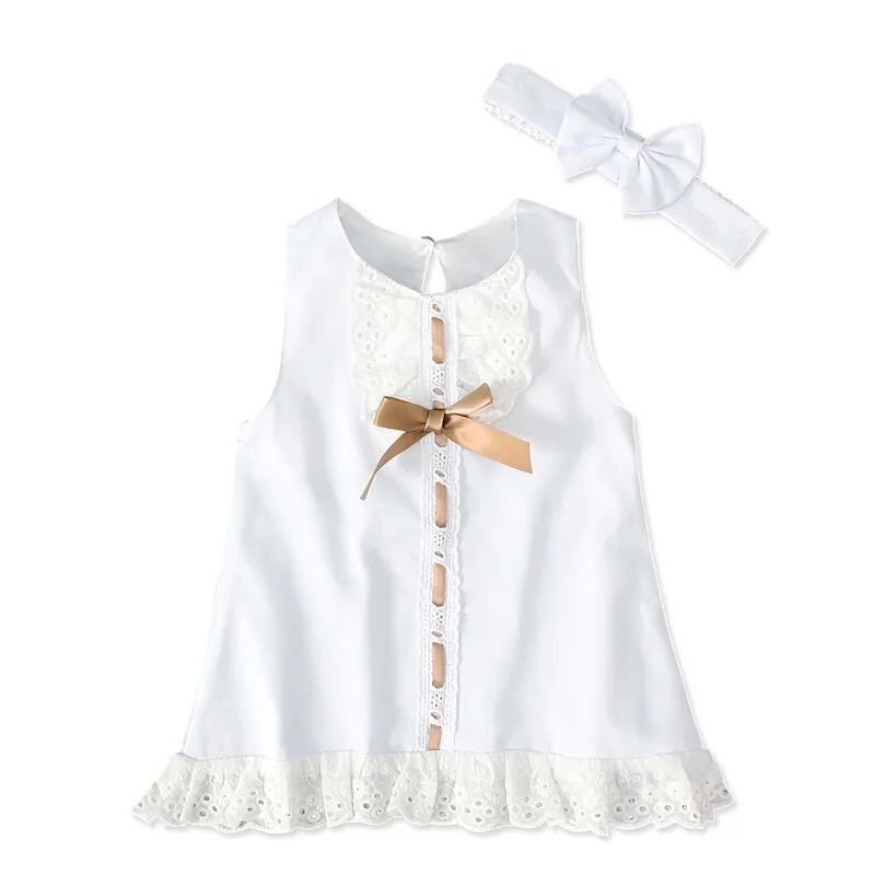 
high quality new born 12 month -4 years little baby girl dress 2 piece 