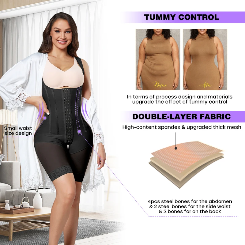 High Compression Liposuction Garments Stage 1 Bbl Post Sugery Moldeadora Md Reductor Fajas Para Mujer Colombianas Shapewear