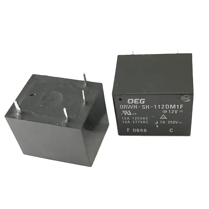 Electronic components Electromagnetic relay 5/12/24V 10A DIP 5pin ORWH-SH-105/112/124DM1F Center control relay