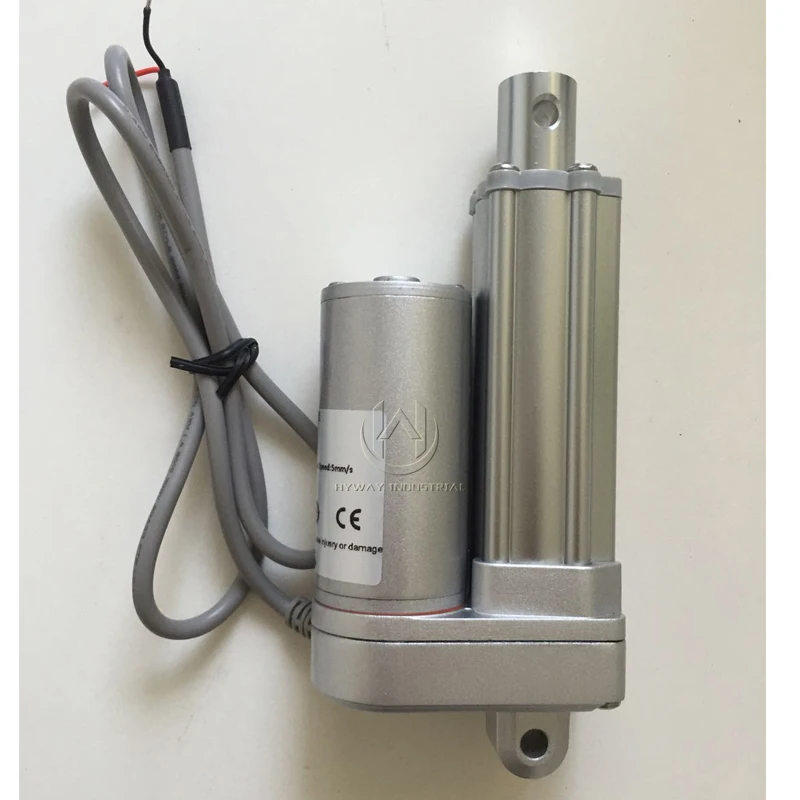 best quality mini fast speed industrial 12V 24V 36V 48V 60V 72V DC motor 500mm stroke step motor linear actuator encoder 70mm