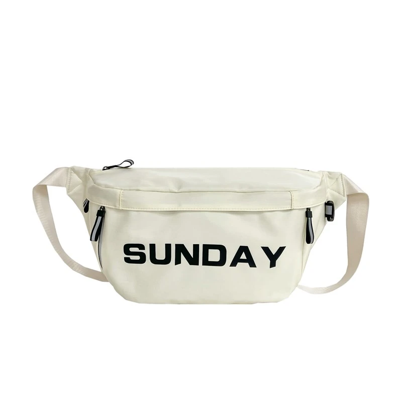 Low price wholesale Outdoor Sports zipper Oxford waterproof adjustable strap fashion chest bag