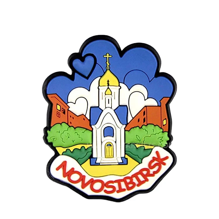 Custom Design Promotional 3D Fridge Magnets Animals  Cartoon Logo Soft Pvc Rubber Fridge Magnets For Home Decor And Toys