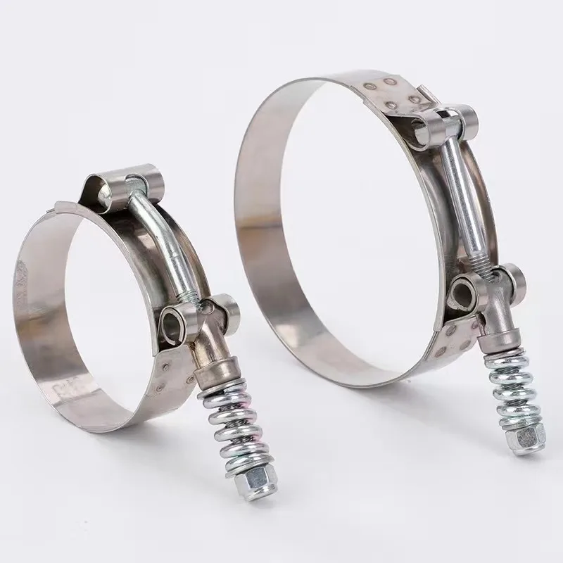 Agricultural strong European galvanized fixed joint tiger clip hose hoop thickened water pipe coated plastic fire hose