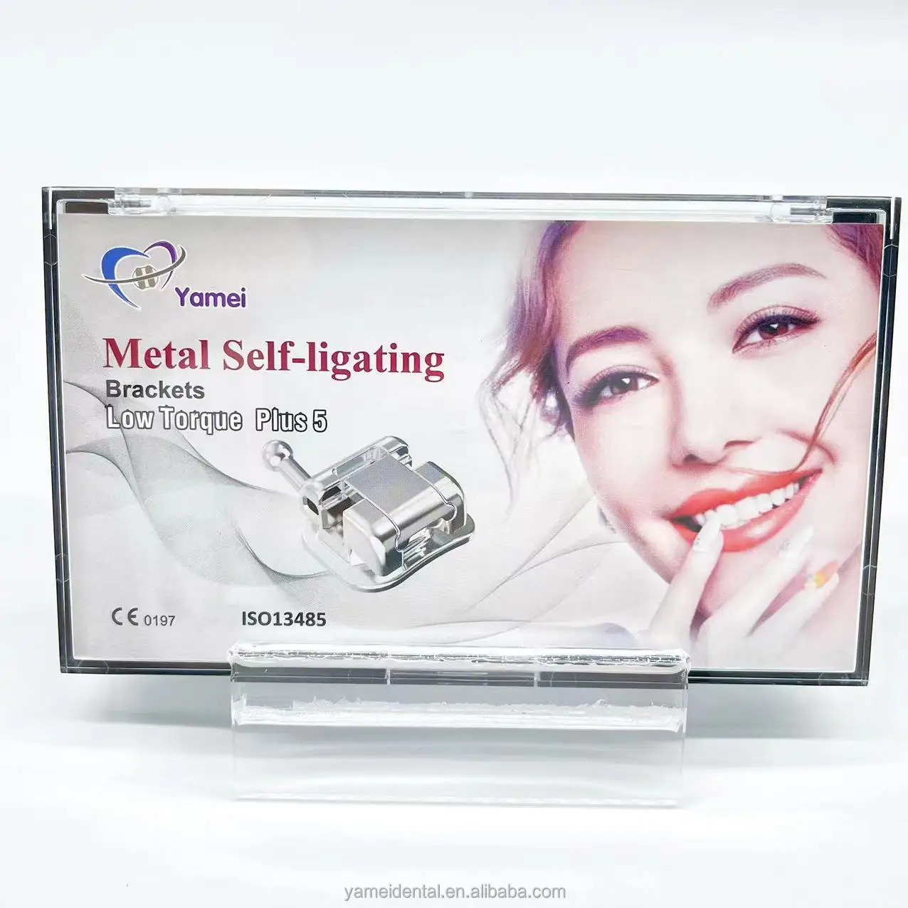Yamei Orthodontic Plus 5 022 High/Mid/Low Torque Passive Self-Ligating Braquets Ortodoncia Buccal Tube Orthodontic