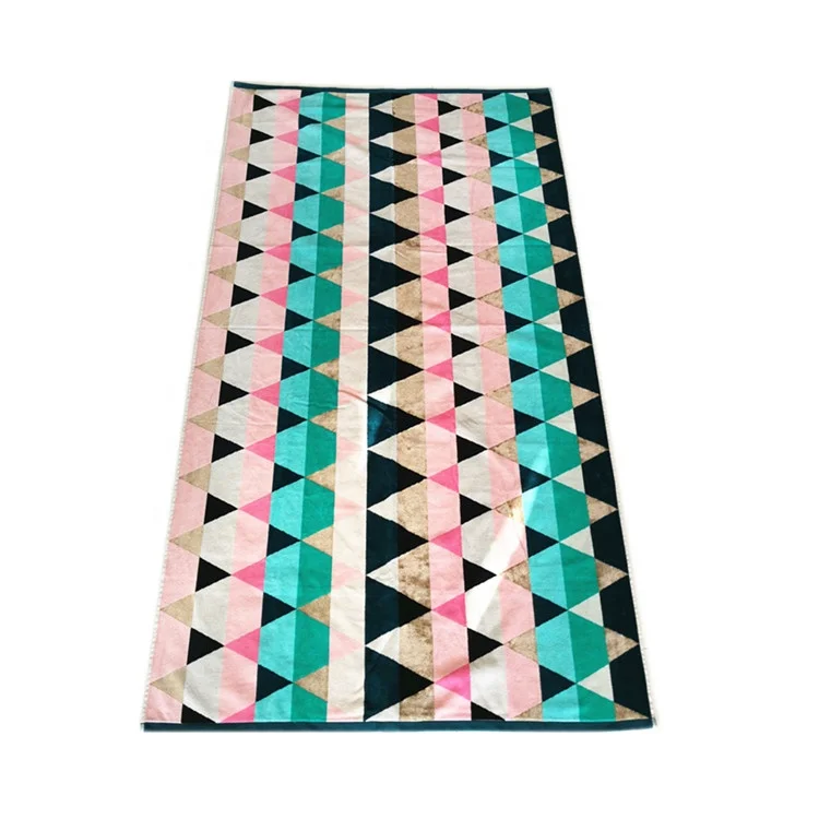 Beach Supplies Wholesale Custom Design Simple Soft And Quick-drying Beach Wind Thickened Beach Towel