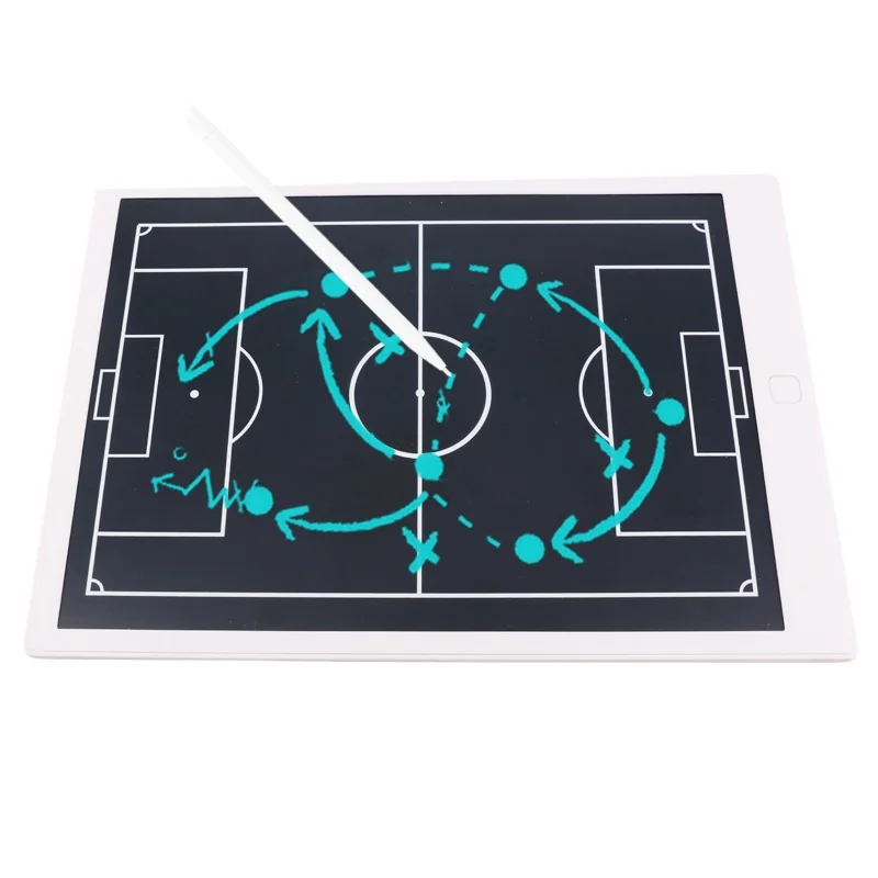 Erasable Smart Board LCD Writing Tablet 13 inch for School Basketball Soccer Sports Pitch Teaching ice hockey coaching Board