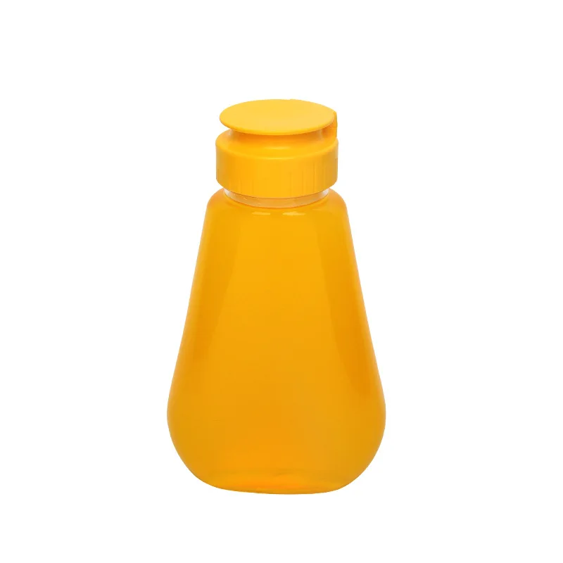 200ml empty transparent salad tomato sauce plastic bottle honey sour plum paste PET liquid plastic pot packaging
