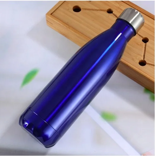 Лидер продаж на экспорт, вакуумная Изолированная термобутылка для воды 500 мл с широким горлышком и двойными стенками, из металла 304 SS для взрослых