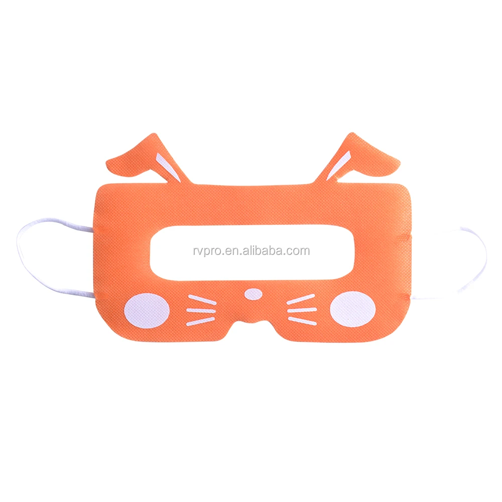 
VR Mask Disposable Eye Cover Mask for Oculus/ HTC/Gear VR, Prevent Eye Infections (Black 100 pcs) 