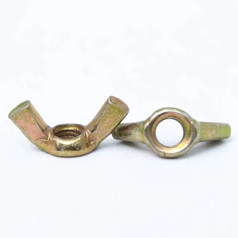 Butterfly Nut Wing Nut M2 M7 M16 Flat Forged Brass Steel Aluminum Formwork Washed Wing Nut