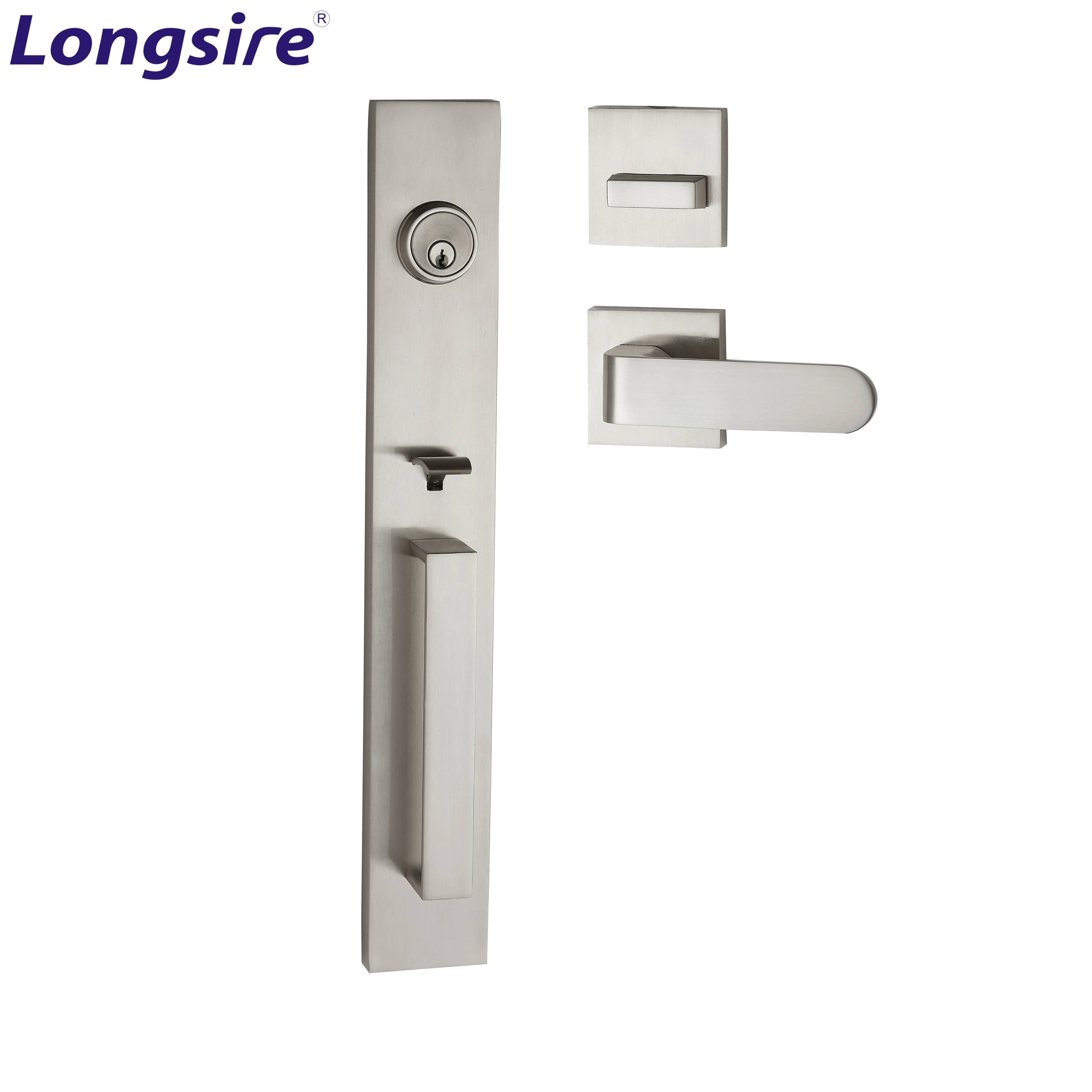 Smart door handles lever type door lock handle
