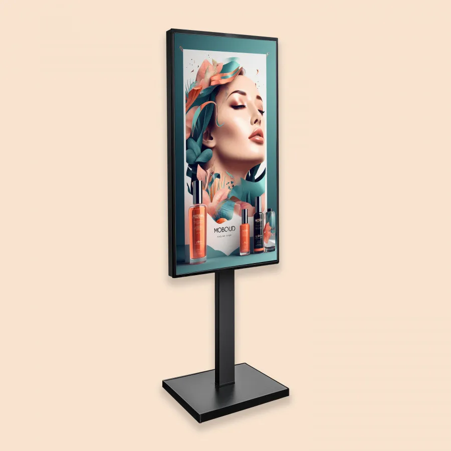 Customized 2k Resolution 2500nits High Brightness LCD Floor Standing Android Digital Signage Kiosk Advertising Display