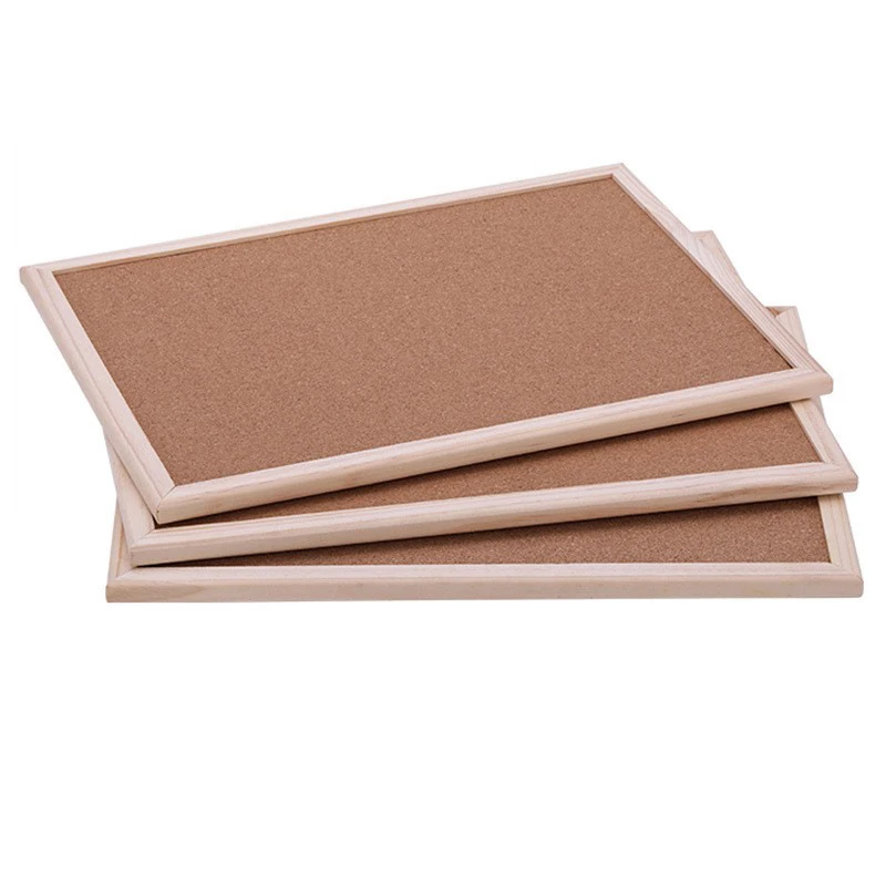 Amazon Hot Sale Wood Board with Linen 16*11 inch Bulletin Boards Wall Decor Hanging Pin Framed Display for School