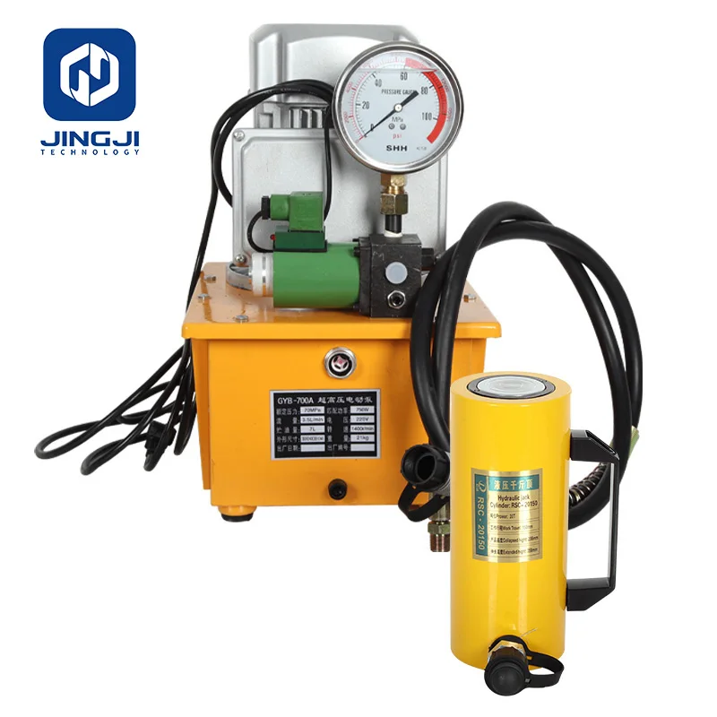 Lifting Single Acting Low Height Ultra-thin Hydraulic Cylinder Jack 5 - 50T tools