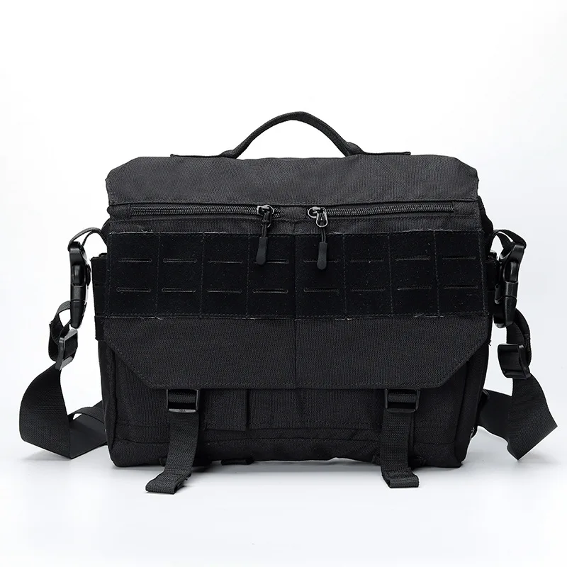 Hot Sale Customized Waterproof Oxford Cloth Single Shoulder Large-Capacity Tactical Messenger Bags For Men