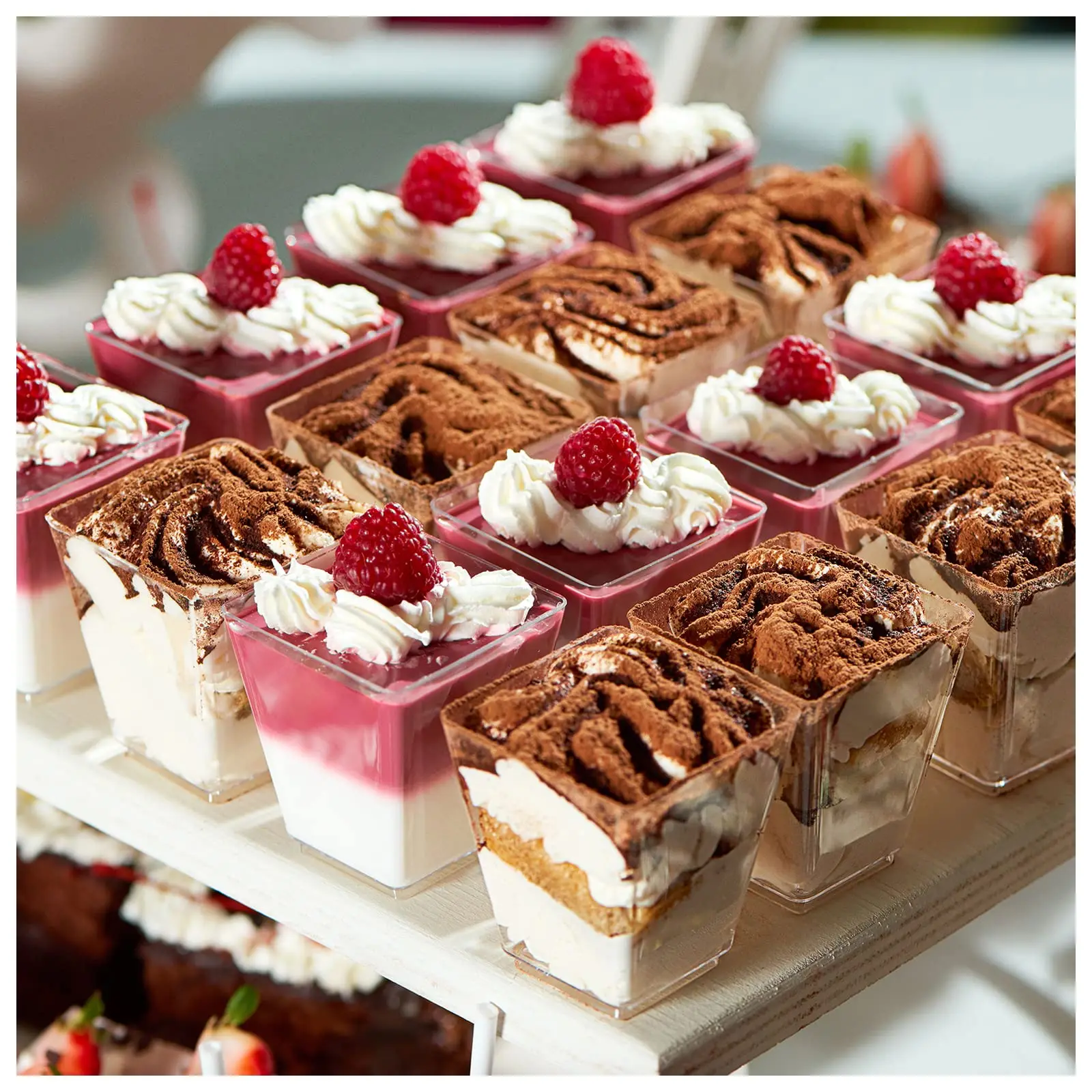 Takeaway Disposable PET Clear Plastic Cup For Cold Drink Jelly Yogurt Mousse Cookies Dessert Bubble Boba Milk Tea Cups