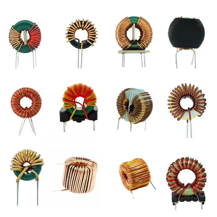 Wire Coil Large Size Soft Magnetic Toroid Ferrite Core Transformer 100uh 20a High Power Toroidal Inductor