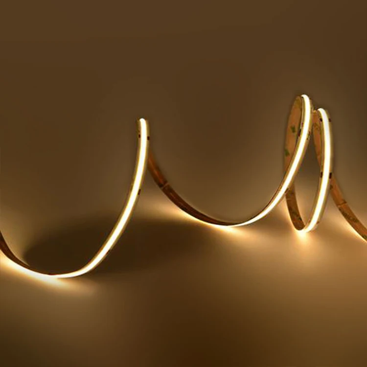 High Brightness 12v 24v Garden Home Decoration IP20 Flexible COB 384leds/m Pixel Freely cutting Led Strip Light