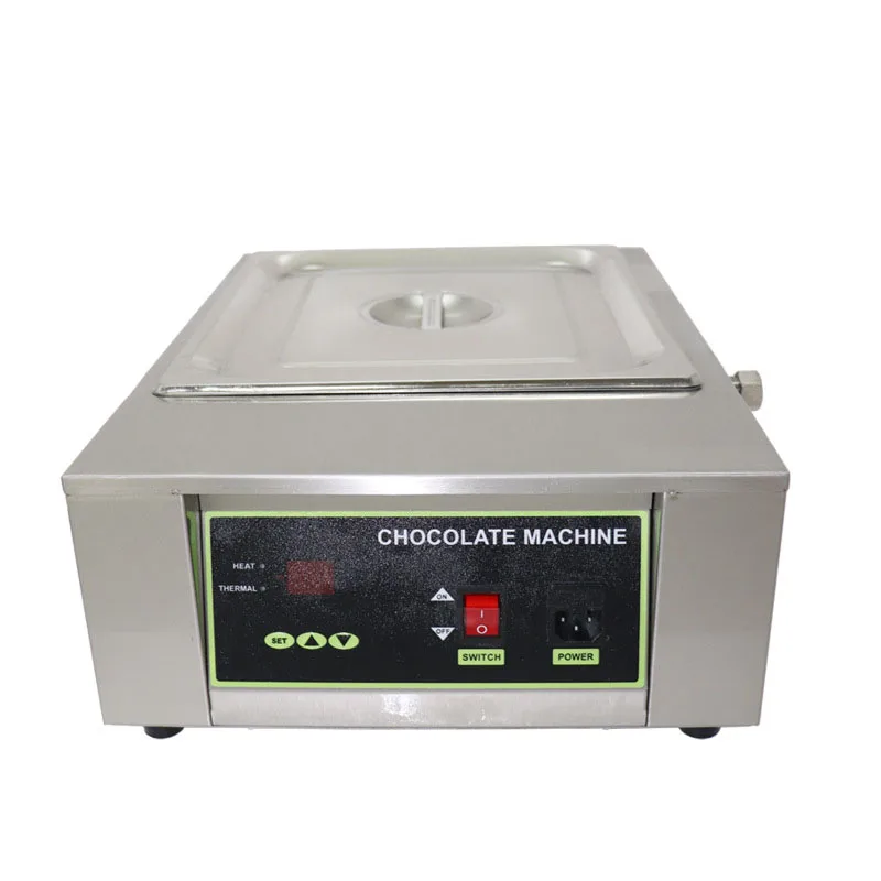 Automatic cocoa tempering machine/chocolate melter Durable hot sale electric chocolate melting pot tank machine for 5kg 8kg 12kg