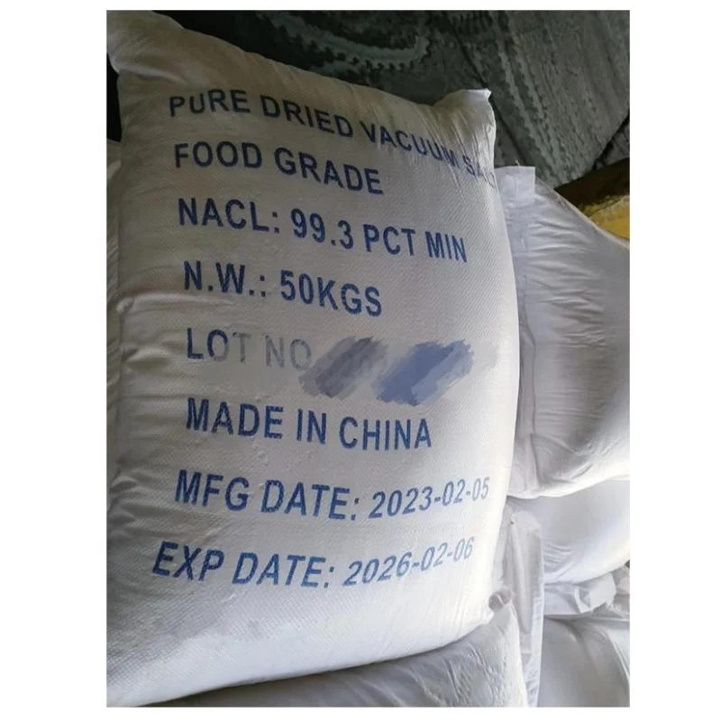 pure dried vacuum salt (pdv salt) NaCl 99.5% Sodium Chloride Industrial Grade CAS 7647-14-5
