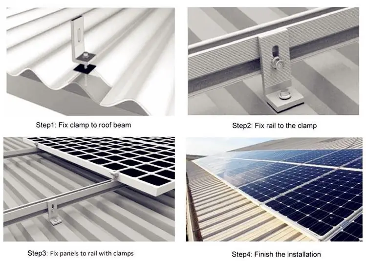 Solar Panel Mounting Brackets L Feet L shape L Foot PV Quick Mount
