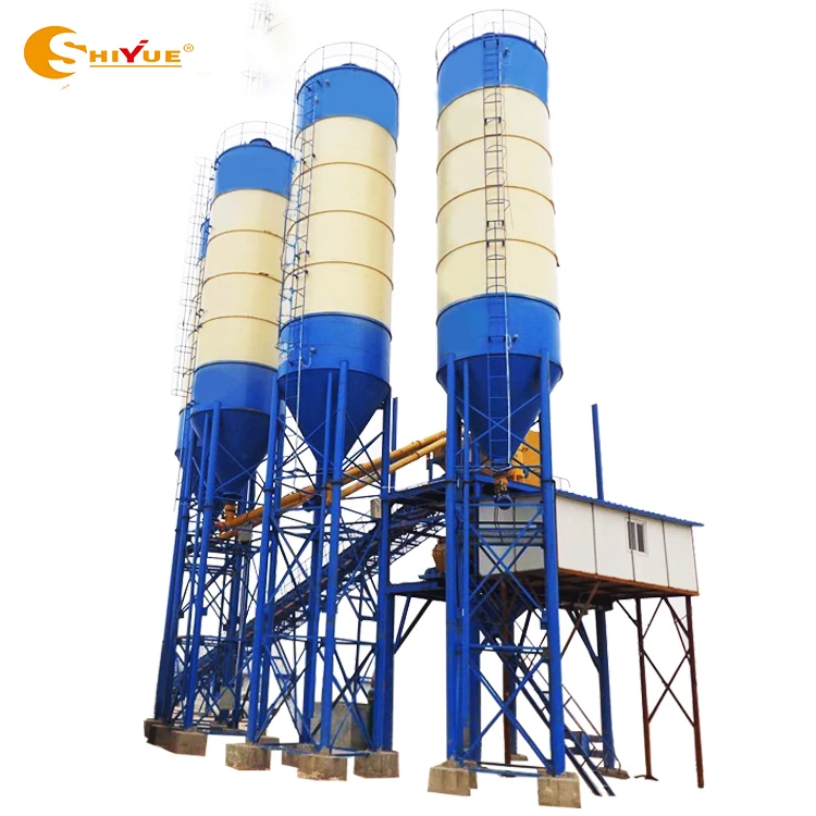 Китайский известный бренд SHIYUE HZS40 Хоппер типа бетонный смесительный завод