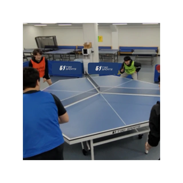 From Korean Popular Outdoor Waterproof Table Cheap Price Detachable Removable [HEXA TRIO] Hexagon Table Tennis Table