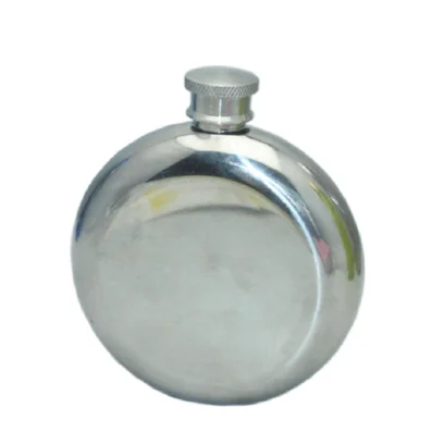 Wholesale China Manufacturer Custom Design Round Wine Liquor Hip Flask