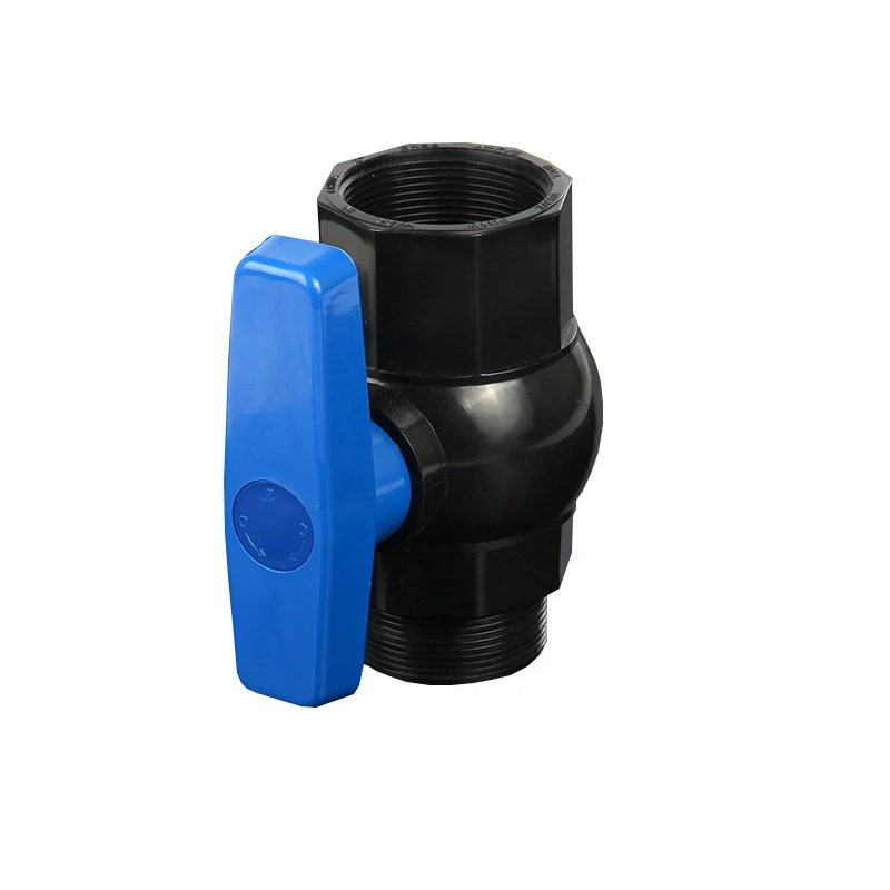 china Free sample custom support 1 - 2 inch plastic female male PVC ball valve