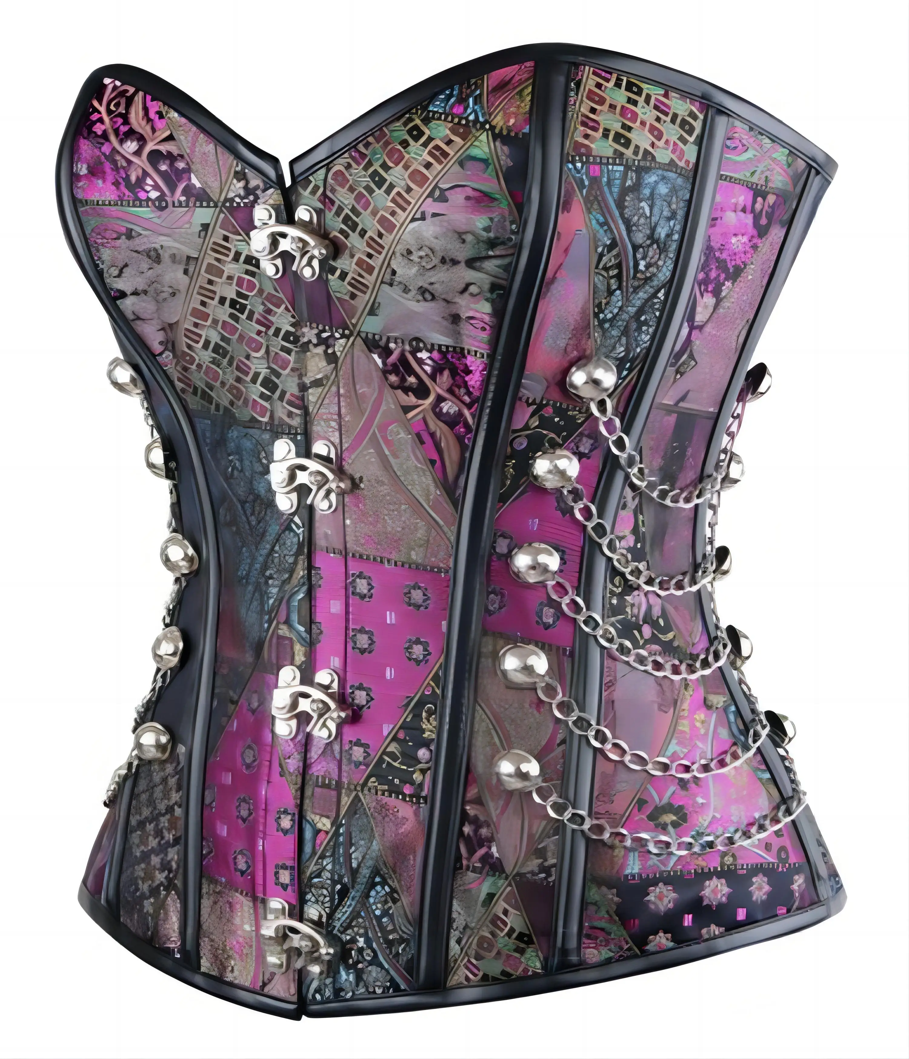SXLH women Punk Gothic corset, erotic lingerie
