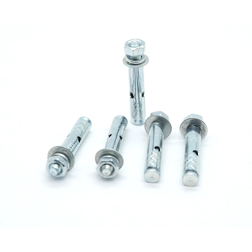 High Quality Galvanized Drawing Explosion Screw Iron Explosion Screw M14M16 Expansion Screw National Standard Expansion Bolt
