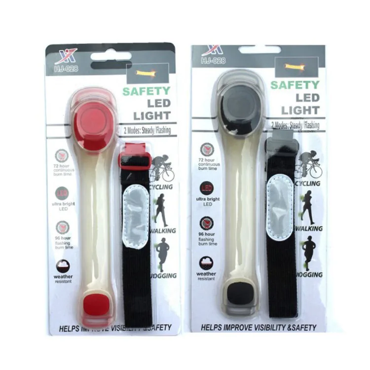 Yiwu 2022 2023 Best Selling Colorful Arm Light Leg Band Led Light Bicycle Run Warning Safety Wristband Armband Led Light