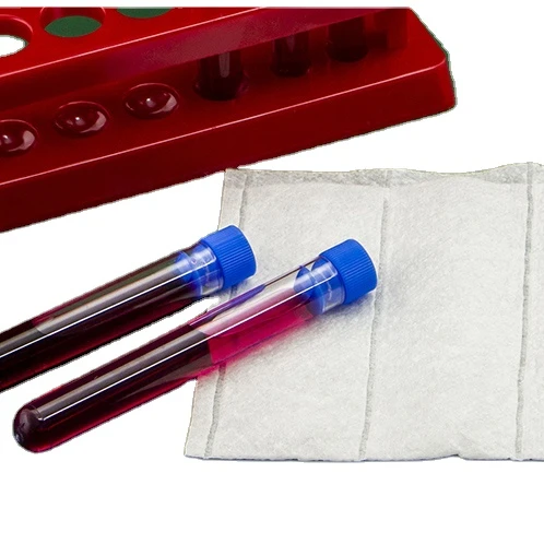 High Security Non-Woven Specimen Pouch Leak Proof Medical Absorbent Pouches For Sample Transport