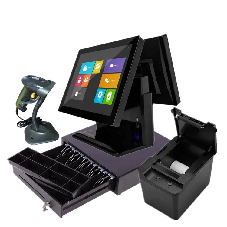 LKS-POS820 двойной экран Pos системы для ресторана