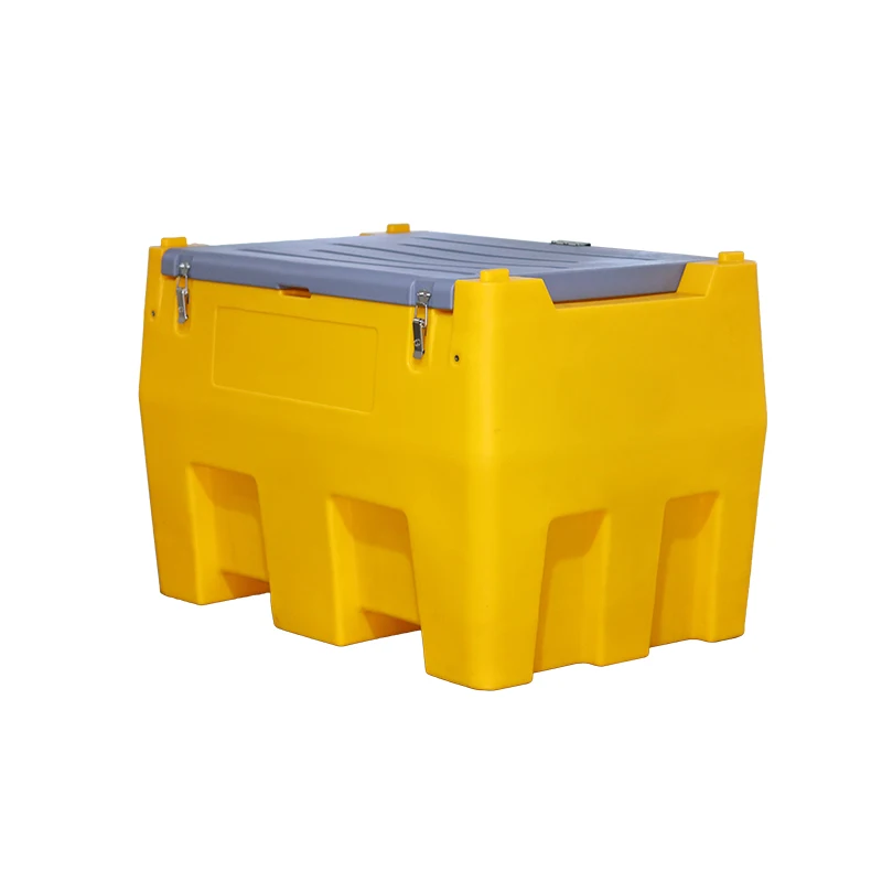 Ecotec 220L/480L Mini Fuel Tank with Gasoline Transfer Pump Fuel Diesel Water Oil Tank for Truck Refueling