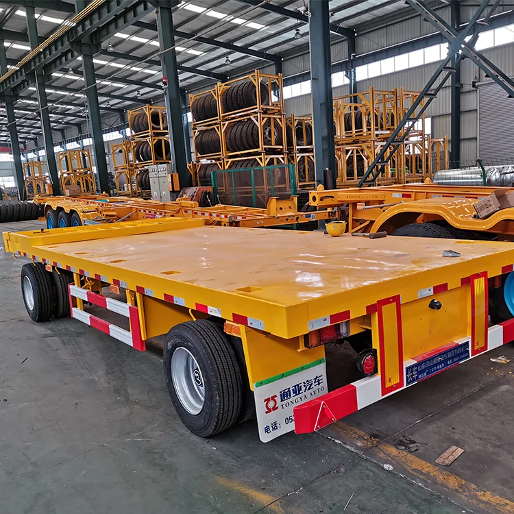China best selling turntable full trailer truck