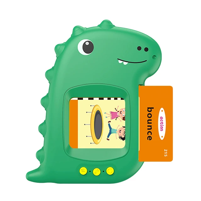 Multi Functional Toddler Educational Toy Kids Electronic Cognitive Cards Talking Flash Card Machines Card Reader Toy