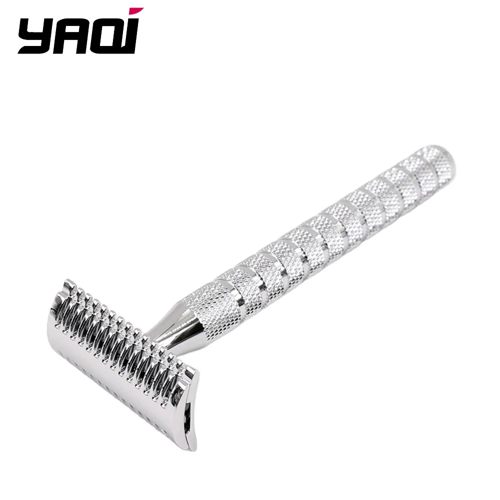YaQi Custom Bathroom Tool Manual Stainless Steel Straight Men Safety Shaving Razor