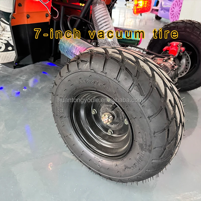 Hot Sale 48V 20A Battery Remote ATV Adult-Child Beach Rides Amusement Equipment Plastic Indoor Plaza Outdoor for Parents Kids