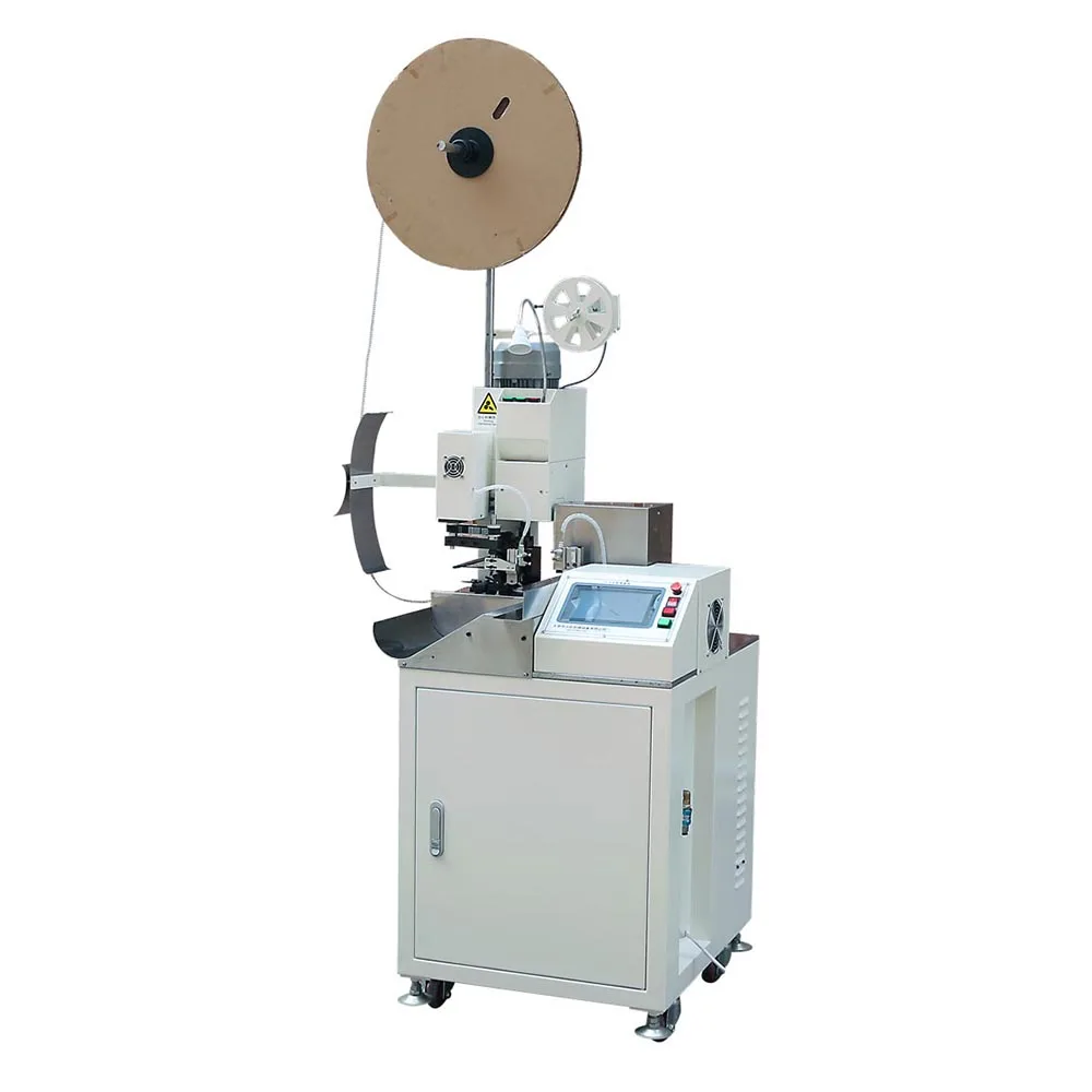 AM201 Fully Automatic Single Head Terminal Crimping Machine Wire Cutting Stripping Crimp Machine