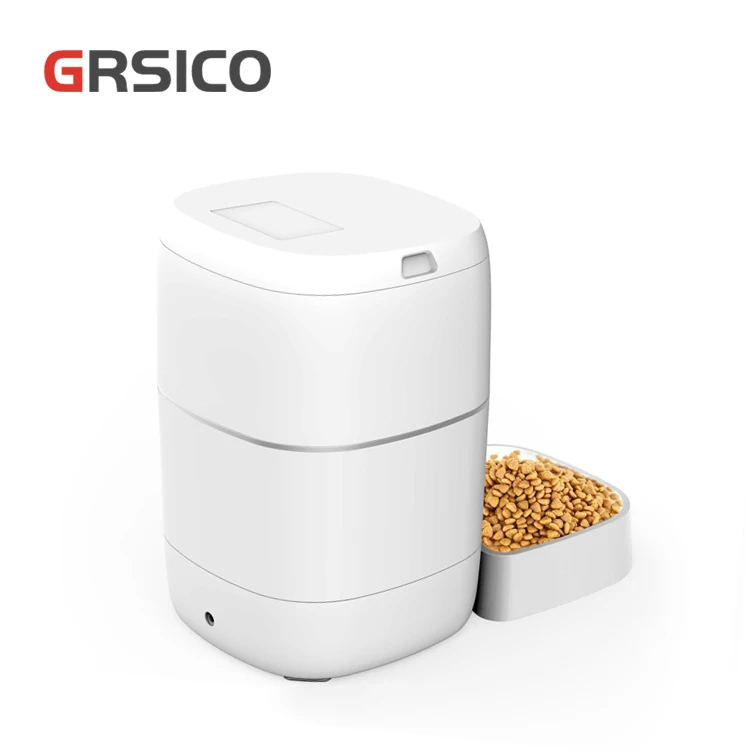 Tuya App Wireless Wifi Remote Control Smart Automatic Pet Feeder Supports Real-Time Video and Voice Intercom